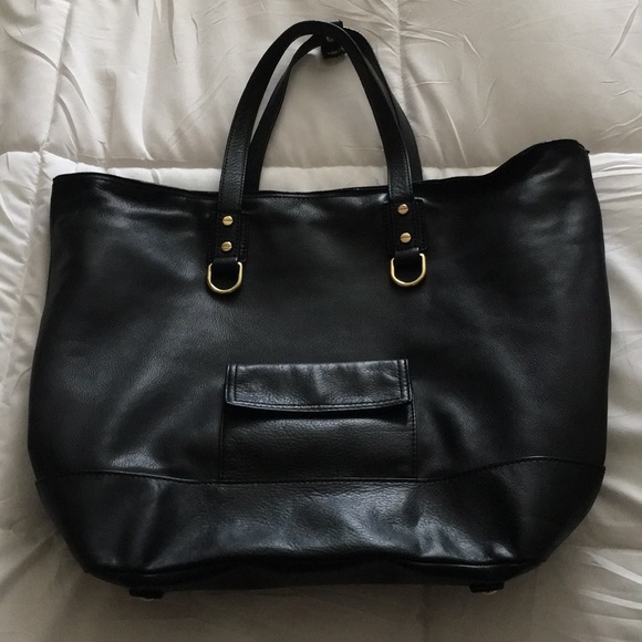 J. Crew Handbags - JCrew Italian Leather Marlow Tote